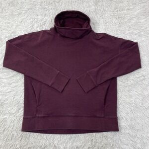 Lululemon Sweater Womens 8 Purple Go Forward Pullover Relaxed Fit Comfort Soft